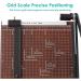 CROFULL 15 Cut Length Professional Guillotine Paper Cutter  12 Sheet Capacity A4 Paper Trimmer with Blade Latch Hook (Red) - Buy Online on GoSupps.com