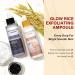 Glow Rice Ampoule Duo White & Black Rice Exfoliating Essence Serum with Hyaluronic Acid Gentle Face & Body Care for Pore Refining & Hydration Duo Pack 80ml Each - Buy Online on GoSupps.com