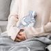 Hot Water Bottle with Lid - Alpaca Rubber Hot Water Bag for Pain Relief Cramps & Foot Warmer - Ideal for Hot and Cold Therapy - Buy Online on GoSupps.com