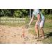 Horseshoe Outside Game Set - Complete with 4 Horseshoes, 2 Stakes - Blue and Red Colors - Perfect for Parties and Outdoor Gatherings - Buy Online on GoSupps.com