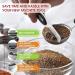 Spring Chef Magnetic Measuring Spoons Set - Heavy Duty Stainless Steel - BPA Free - Black - Set of 8 with Leveler - Buy Online on GoSupps.com