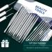 22PCS Blackhead Remover Tools | Acne Blemish Pimple Extractor Kit | Stainless Steel with Metal Case - Buy Online on GoSupps.com