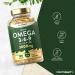 High Strength Omega 3 6 9 Capsules | 3000mg | 120 Softgels | Triple Omega 369 with EPA DHA & ALA | Fish Oil Flaxseed Sunflower | Horbaach - Buy Online on GoSupps.com