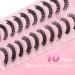 3D Russian Strip Fake Lashes - Cat Eye D Curl Fluffy - 10 Pairs Natural Look Faux Mink Eyelashes | LTJ24 - Buy Online on GoSupps.com