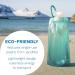 Vapur Solid Flexible Water Bottle with Carabiner - 1L (33 oz) Night Blue - Buy Online on GoSupps.com