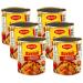 Maggi Ravioli in tomato sauce dumplings filled with spicy meat in fruity tomato sauce delicious ready dish ideal for camping 6 -pack (6 x 800g)