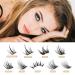 Shop Lankiz 0.07 C Curl Single Eyelash Extensions - 72 PCs Sparkle C-Mix DIY Cluster Lashes for Stunning Home Looks - Buy Online on GoSupps.com