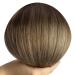 Buy Youngsee Balayage Clip-in Extensions - Real Hair 55cm Dark Brown 120g #4/10/16 | Best Quality & Fast International Shipping - Buy Online on GoSupps.com