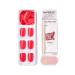 KISS imPRESS Gel Nail Kit, Corally Crazy, Short Length - Polish-Free Solid Color Manicure with PureFit Technology - Includes Prep Pad, Mini File, Cuticle Stick & 30 Fake Nails - Buy Online on GoSupps.com