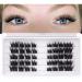 ALICE C2 Cluster Lashes: Wispy 3D Flat DIY Faux Mink Lash Clusters - Individual False Eyelashes Pack - Buy Online on GoSupps.com