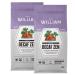 ZEN DECAF Whole Bean Organic Coffee | Medium Roast | Natural Water Decaffeinated Specialty Grade Espresso Machines Grinder | Sustainably Roasted in Canada | Caf William | D caf Biologique en grains - 650 g (2 pack) DECAF ZEN 650 g (Pack of 2)