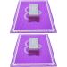 Nail Art Hand Cushion Smooth And Beautiful Beautiful And Practical Environmental Health Easy To Clean Manicure Hand Rest Strong And Sturdy for Home Salon Purple - Buy Online on GoSupps.com