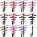 IS'MINE Matte Lip Liner Pencil Set - 12 Assorted Colors | Waterproof Longwear Lip Makeup Pencils - Color Set-3 - Buy Online on GoSupps.com