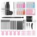 Lomansa Lash Lift Kit with Black Color - 4 in 1 Eyelash and Eyebrow Coloring Kit for Perming, Curling, and Lifting - Buy Online on GoSupps.com