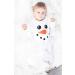 Baby Moo's Snowman Baby 1st Xmas Sleepsuit | UK Made | 6-12 Months - Buy Online on GoSupps.com