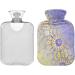 Buy NAANLE Mandala Flower Hot Water Bottle - 1L Transparent Cover for Back Pain Relief & Hot/Cold Therapy | Perfect Hand & Foot Warmer - International Shipping Available! - Buy Online on GoSupps.com