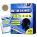 Motion Sickness Patches - Fast Acting Anti-Nausea Relief for Cars, Ships, and Planes - Waterproof 40 Patches/Box - Buy Online on GoSupps.com