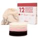12 Washamms from bamboo-soft reusable facial-eye-up-up remover scarves + washing bags-Enooso make-up cleaning