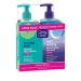 Clean & Clear Day & Night Face Cleanser Set - Morning Burst Hydrating & Night Relaxing Deep Cleansing - Oil-Free, Non-Comedogenic - 2 x 8 fl. oz - Buy Online on GoSupps.com