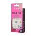 Buy KISS Voguish Fantasy Halloween Nails - Black Almond Shape 28 Fake Nails Pink Gel Nail Glue Mini File & Manicure Stick | International Shipping Available - Buy Online on GoSupps.com