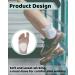 MoHern Metatarsal Pads 10-Pack - Foot Cushions for Ball of Foot Pain Relief - Men and Women (White) - Buy Online on GoSupps.com