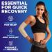 Premium Elastic Bandage Wrap 3 (2pk) - Strong Compression Self-Closing Reusable for Legs Arms Wrist Elbow Foot Knee - International Shipping Available - Buy Online on GoSupps.com