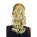 WIG ME UP XF-6382-24BT613 Curly Medium-Length Hairpiece 30cm Blonde Mix - Butterfly Clip Braid for International Shipping - Buy Online on GoSupps.com