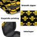 Bee Print Sanitary Napkin Storage Bag - Large Capacity Menstrual Cup Pouch & Travel Organizer - Color 7 - Buy Online on GoSupps.com