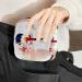 Stylish Menstruation Bag with Zipper for Women & Girls - Butterfly Music Guitar Design - Ideal for Napkins & Tampons - Buy Online on GoSupps.com