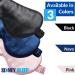 Silk Sleep Mask - 100% Mulberry Silk Eye Cover for Men and Women - Soft & Breathable - Includes Travel Bag (Black) - Buy Online on GoSupps.com