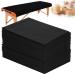 50 PCS 31" X 79"Thick Soft Massage Table Sheets Sets Disposable SPA Bed Sheets Non Woven Fabric Lash Bed Cover (Black) 50PCS 31" X 79" Black Breathable