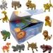Kids Relaxcation Soap Set with Funny Animals Toys Inside - Lemon, Strawberry, Green Apple, and Rose scents - Moisturizing Children's Skin - Handmade in USA - Collect All 12 Wild Animals Toys - Buy Online on GoSupps.com