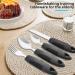 Adaptive Utensils (5-Pieces) Adaptive Utensils for Elderly Arthritis Parkinsons and Handicapped Stainless Steel and Dishwasher Safe - Black - Buy Online on GoSupps.com