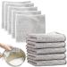 Non Scratch Wire Dishcloth Wire Dishcloth Multipurpose Wire Dishwashing Rags for Wet and Dry Reusable Kitchen Cloth Dishcloths Double Lint Free Cloth for Kitchen Pan (Double Layer 10pcs)
