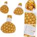 Amosfun 3-Pack Warm Roasted Wormwood Herbal Foot Massage Balls - Natural Heat Compress for Spa Therapy - Buy Online on GoSupps.com