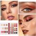 Palette De Fards Paupi res | 52 Couleurs Matte Shimmer et Contour - Kit de Fard Joues et Illuminateur Imperm able - Pour Femmes Usage Quotidien Soir e Performance Sc nique et Soin de la Peau d - Buy Online on GoSupps.com