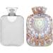 NAANLE 2L Hot Water Bottle - Mandala Marble Paisley - Pain Relief for Menstrual Cramps & Heat Therapy - Buy Online on GoSupps.com