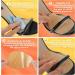 3 Pairs Metatarsal Pads for Women - Anti-Slip Ball of Foot Cushions & Heel Inserts in Beige Black Clear | Blister Prevention for Open Toe Shoes - Buy Online on GoSupps.com