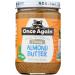 Once Again Natural Creamy Roasted Almond Butter, Unsweetened and Salt-Free 16 Ounce