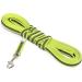 IDC Color & Gray Rubberized Leash - 14mm x 5m with Loop | Neon Gray - Durable Dog Leash for International Shipping - Buy Online on GoSupps.com