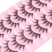 Manga Lashes: Natural Look False Eyelashes - 10 Pairs Soft & Reusable Asian Fake Eyelashes by Canvalite - Anime Style Alice-10pr - Buy Online on GoSupps.com