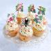 Blumomon 24-Piece Birds & Animals Cupcake Toppers - Parrot Picks & Cake Decorations for Kids' Birthday Parties - Buy Online on GoSupps.com