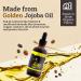 Naturise Organic Cold-Pressed Jojoba Oil for Skin and Hair Care - Unrefined, Unfiltered Golden Oil with Vitamins B & E - 4 fl. oz - Buy Online on GoSupps.com