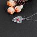 Vampire Diaries Jewelry Set: Daywalking Katherine Sapphire Locket, Elena Gilbert Necklace, Bonnie Necklace, Salvatore Family Crest Ring, Diamond Stud Earrings - 8 pcs - Buy Online on GoSupps.com