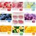 Bosuya Pack of 8 Mini Lip Masks Moisturize and Nourish the Lip Mask Fruit Flavored Lip Balm Set for Dry Chapped Lips - Buy Online on GoSupps.com
