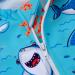 PythJooh Baby Boy Swimsuit Rash Guard One Piece Shark Print Swimwear | 0-6 Months - 5 Years - Buy Online on GoSupps.com