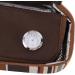 Insulin Cooler Travel Case Premium Canvas PU Insulated Diabetic Bag Thermometer Portable Medicine Cooling Bag (Coffee) - Buy Online on GoSupps.com