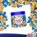 Dubble Bubble Original Flavour Bubble Gum, 350g Jar - Individually Wrapped American Sweets - 50 Pieces - Buy Online on GoSupps.com