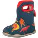 BOGS BABY WELLINGTON BOOTS PLUM FLOWER STRIPE 71565 SIZE UK 3-8 9 UK Child Dino Indigo Multi