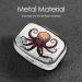 Octopus Printing 2 Compartment Small Pill Case | Cute Travel Pill Box Organizer for Purse & Pocket Gifts - Buy Online on GoSupps.com